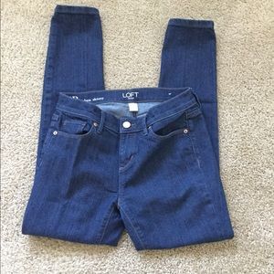NWOT Loft outlet modern skinny jeans